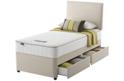 Silentnight - Hatfield Memory Single 2 Drawer - Divan Silentnight - Hatfield Memory Single 2 Drawer - Divan